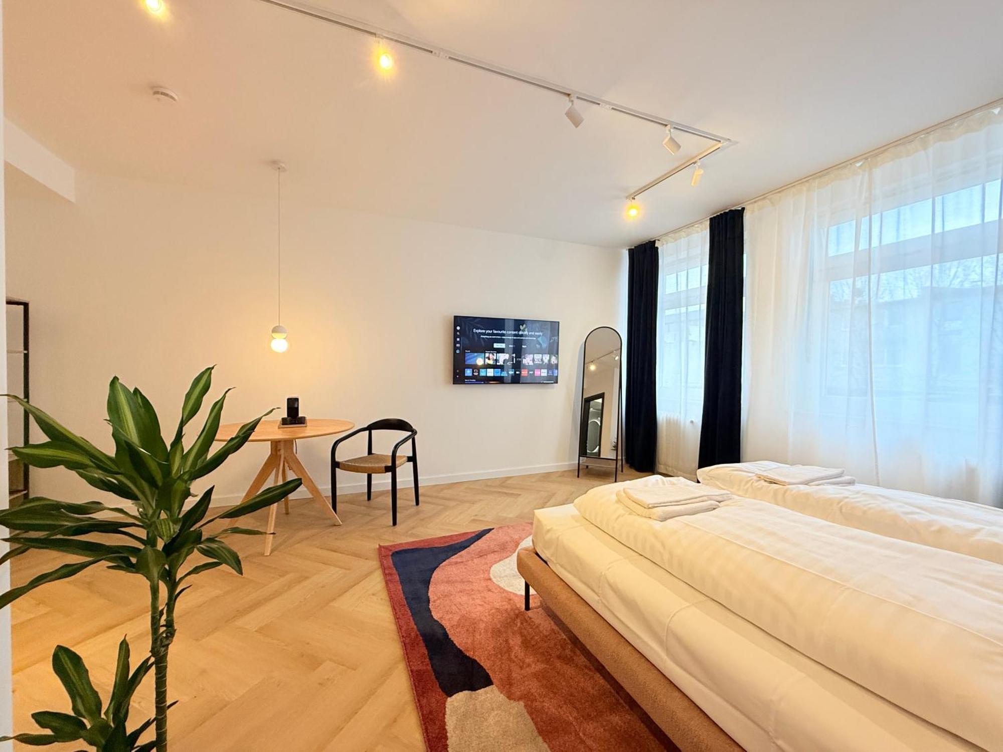 Stayzz By Homyzz - Modern Studios Alsterdorf -Winterhude- Stadtpark Hamburg Exterior photo